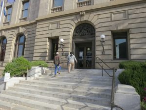 Borah Building steps