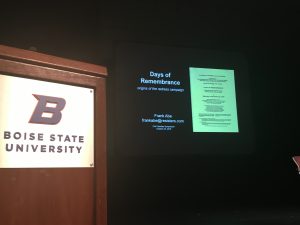 Symposium stage