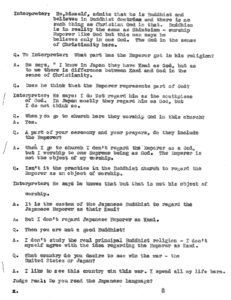 page of transcript
