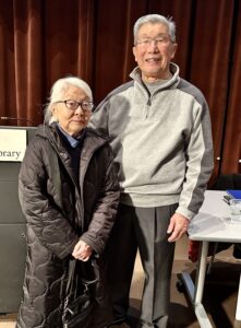 Connie Okada and Shox Tokita